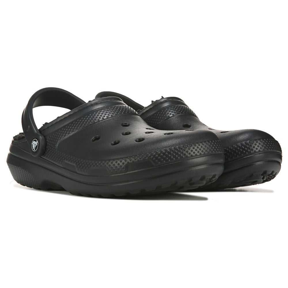 Crocs Men's Classic Pile Lined Clogs, Black