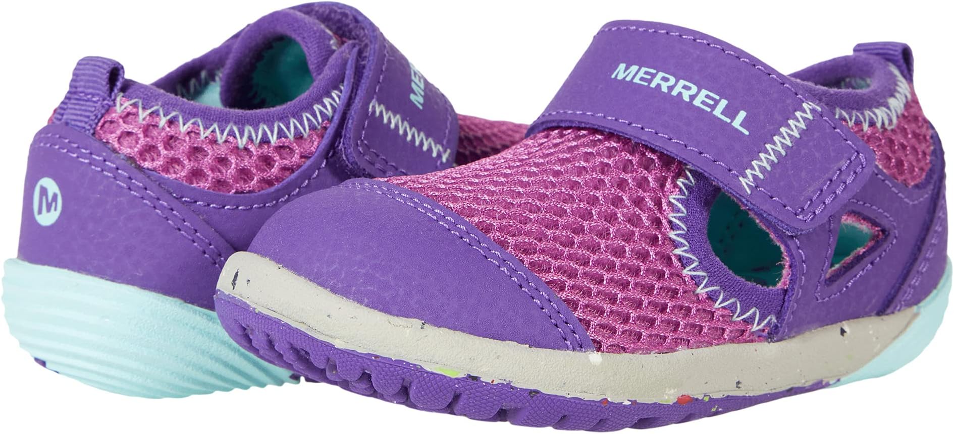 حذاء رياضي Bare Steps H20 Merrell، جلد/قماش بنفسجي/فيروزي