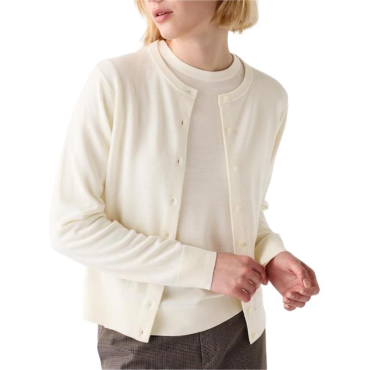 Women's sweater milky white Uniqlo