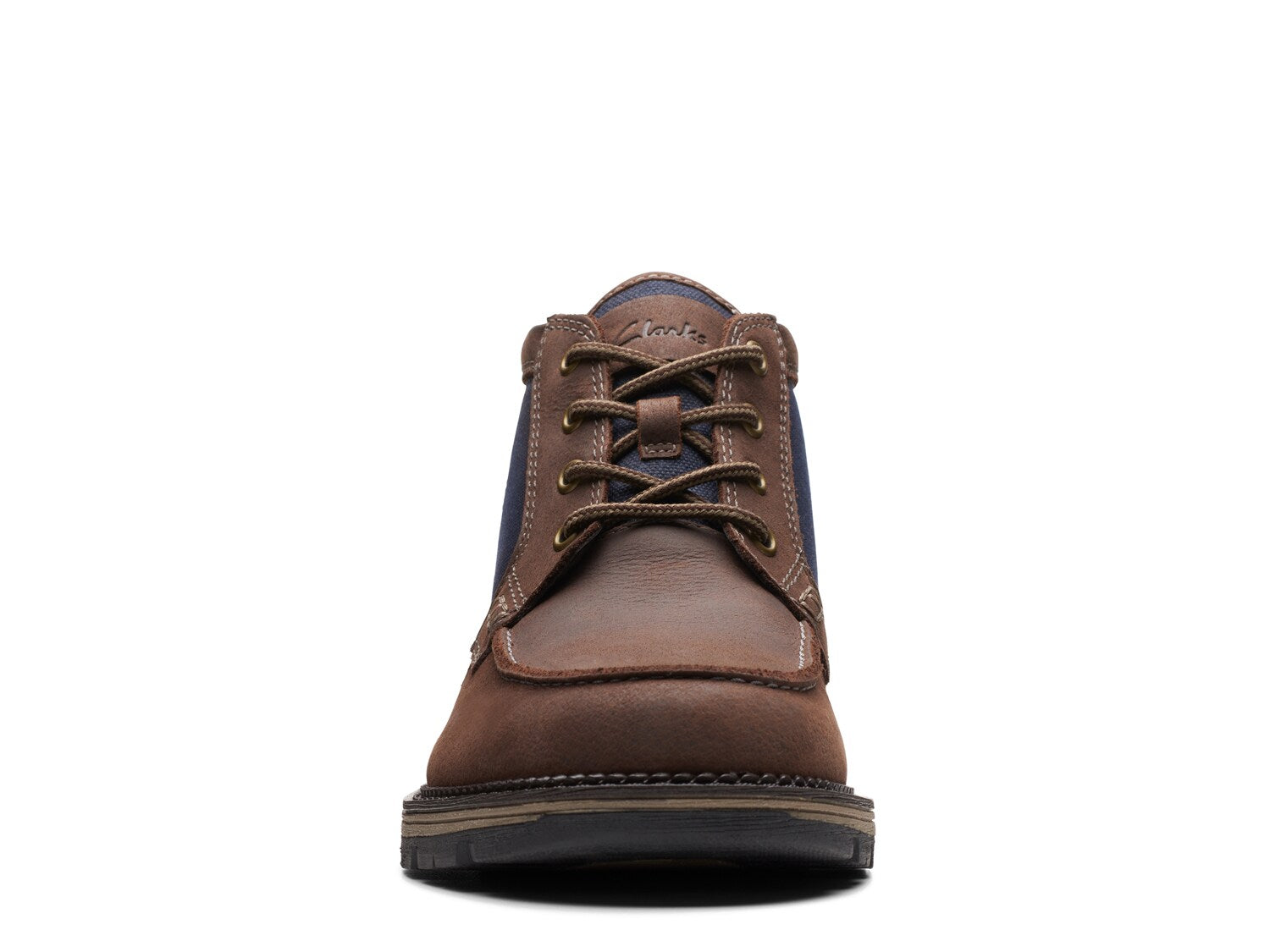 Maplewalk Clarks boots, dark brown/navy