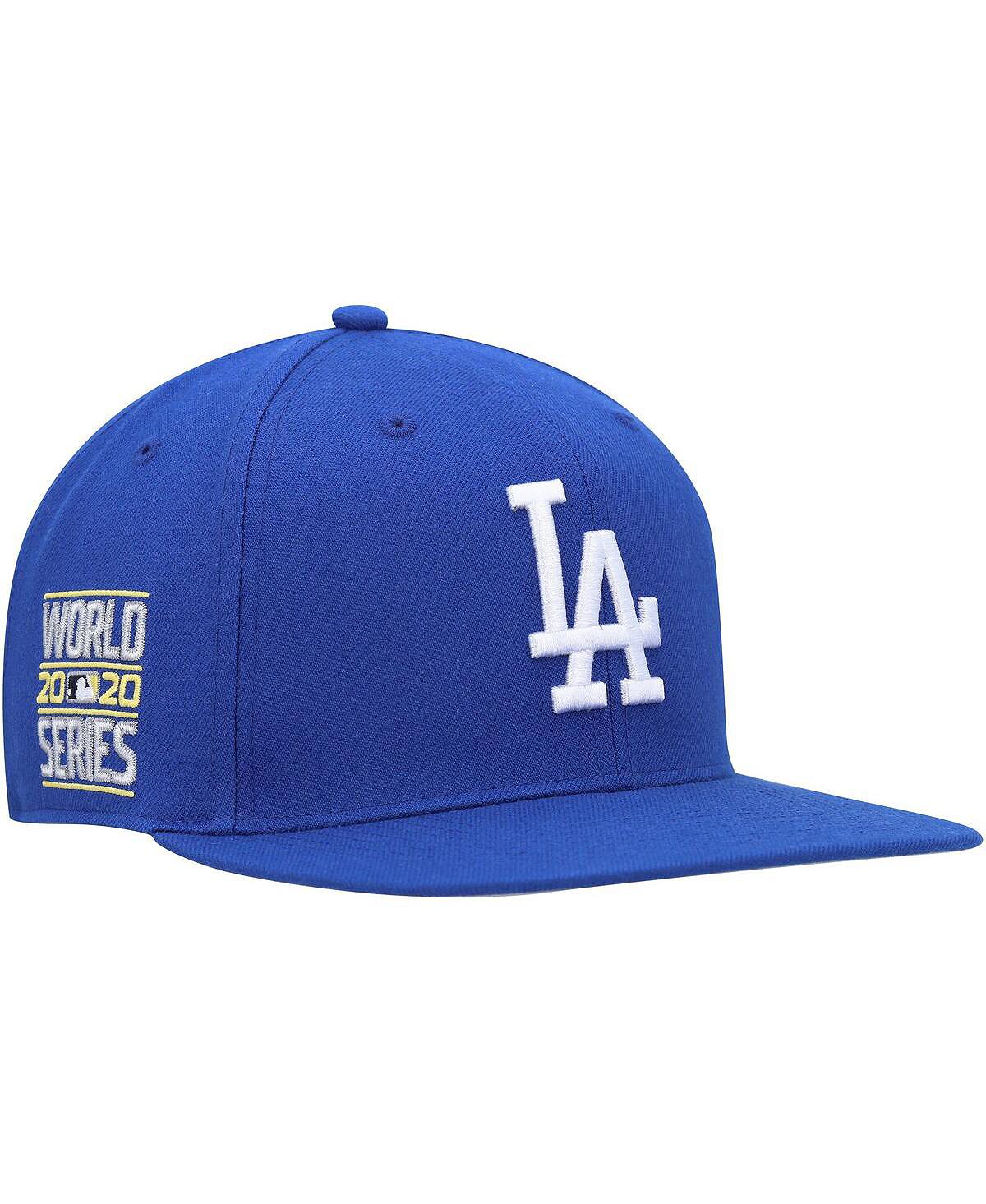 Men's Snapback Captain Snapback Cap Royal Los Angeles Dodgers 2020 World Series Sure Shot '47 Brand