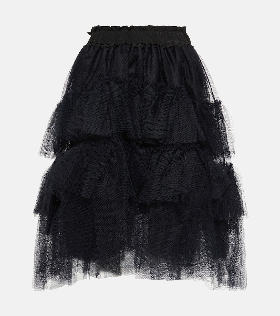 Tulle miniskirt SIMONE ROCHA, black