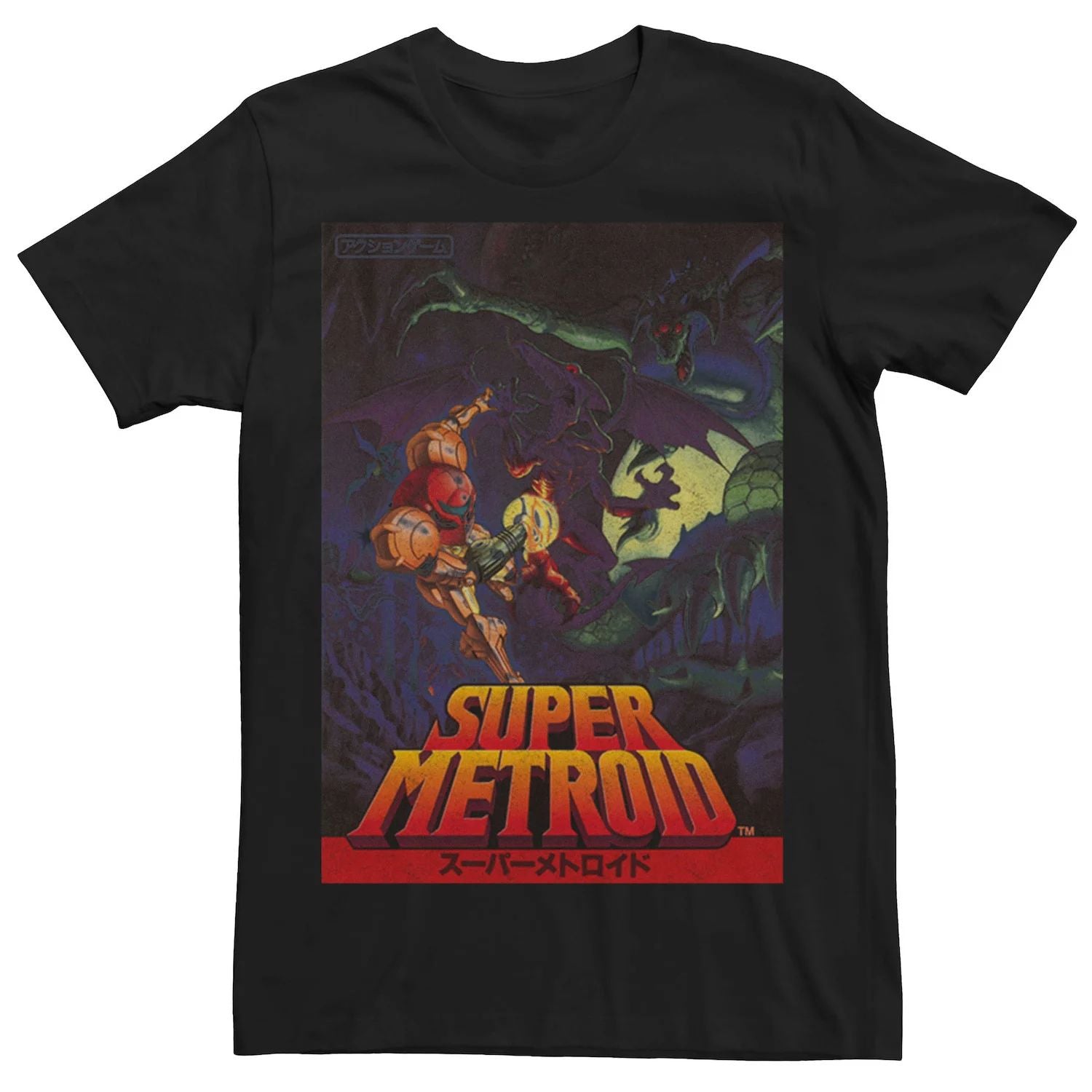 Men's Nintendo Samus Super Metroid Licensed Character T-Shirt