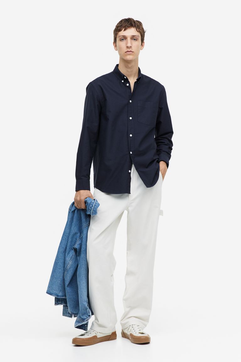 H&M Regular Fit Oxford Shirt