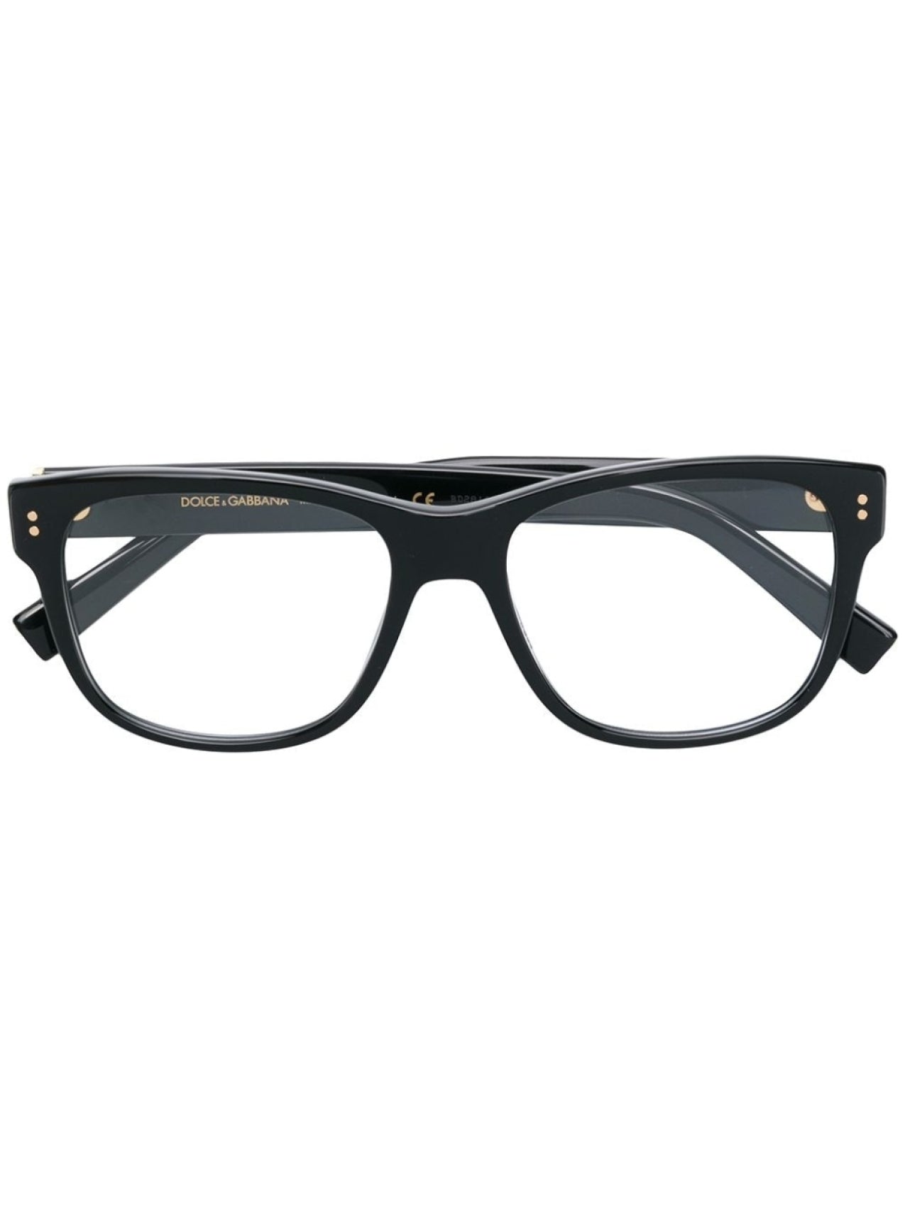 Dolce & Gabbana Eyewear Square Frame Prescription Glasses Black