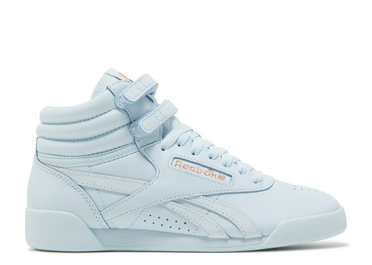 حذاء رياضي Reebok CARDI BX FREESTYLE HIGH BIG KID 'GLASS BLUE' باللون الأزرق