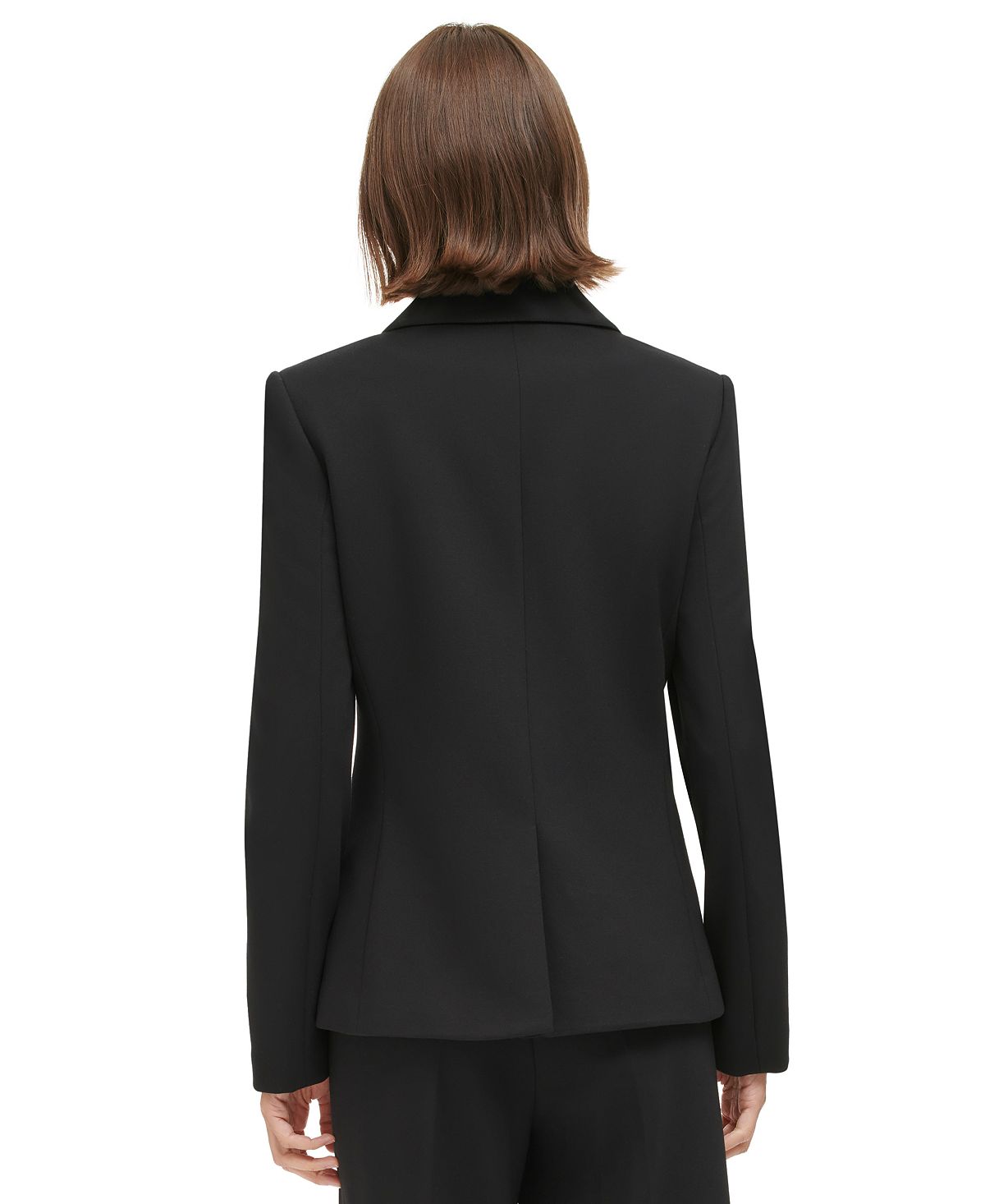 Women's jacket with two buttons Calvin Klein, black