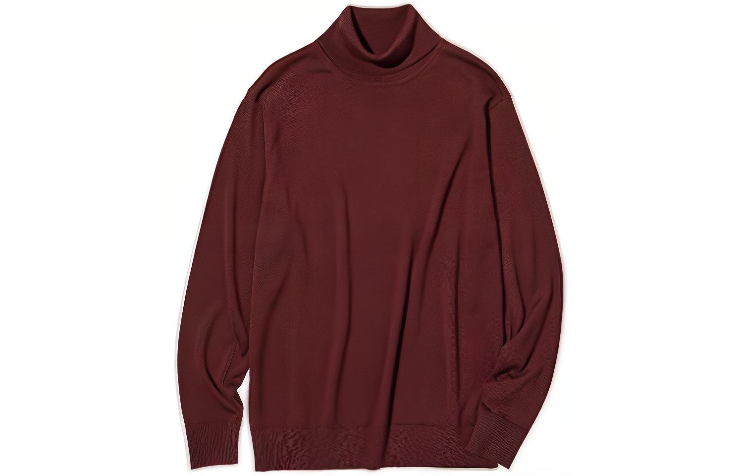 UNIQLO Men's Sweater, Burgundy