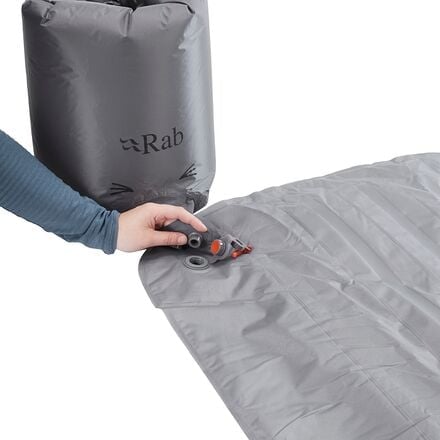 Sleeping mat Stratosphere 4 Rab, Graphene color