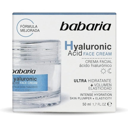 Pharmacy face cream with hyaluronic acid 50ml, Babaria