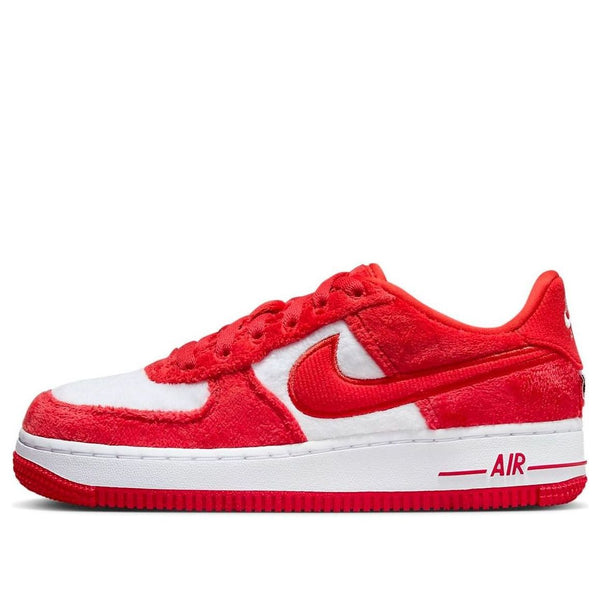 حذاء رياضي (GS) Nike Air Force 1 Low 'Valentine's Day 2024'، أحمر