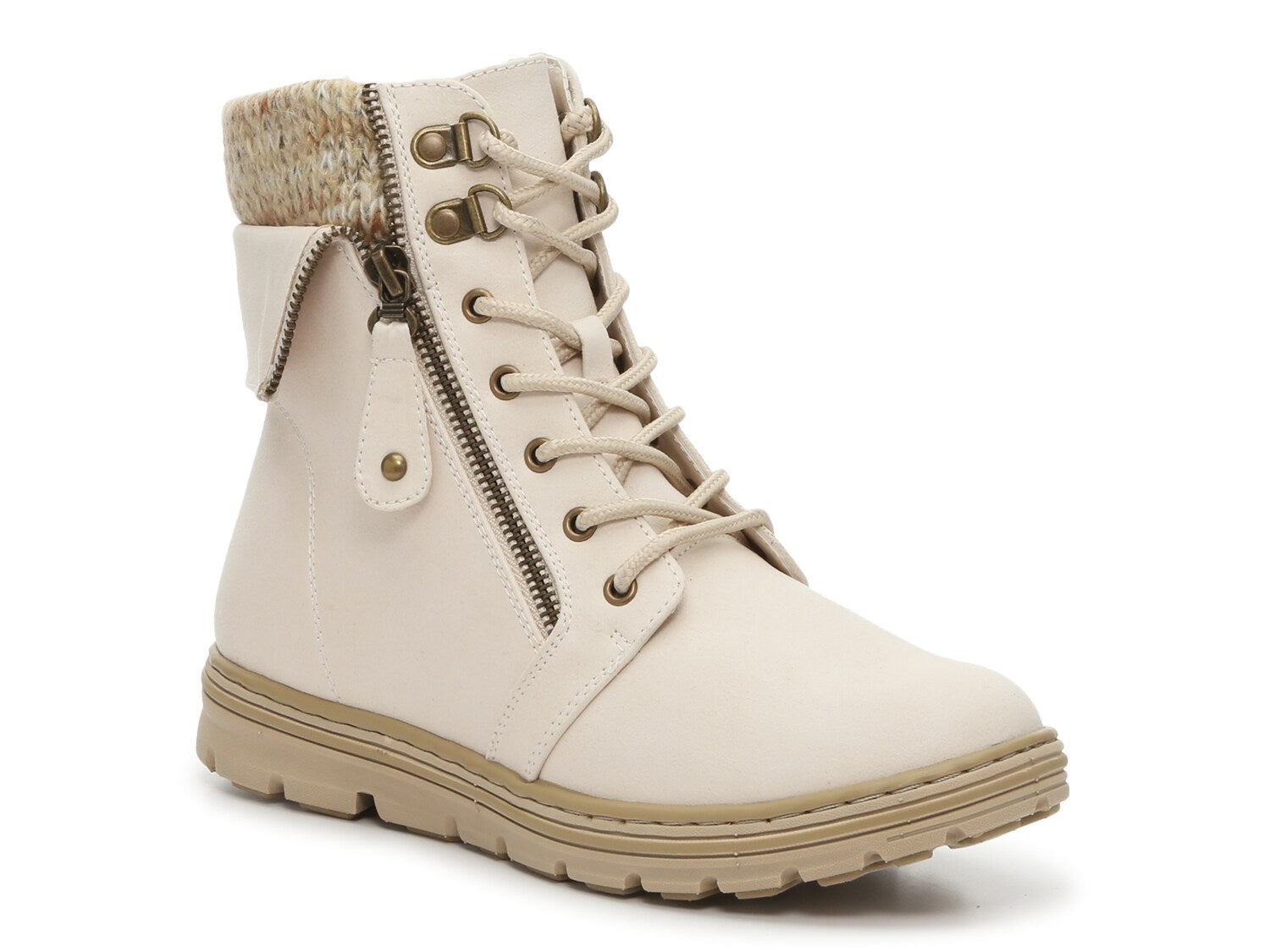 Women's White Mountain Kaylee hiking boots, milky