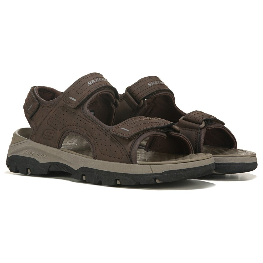 Tresmen Garo Skechers men's sandals, chocolate color