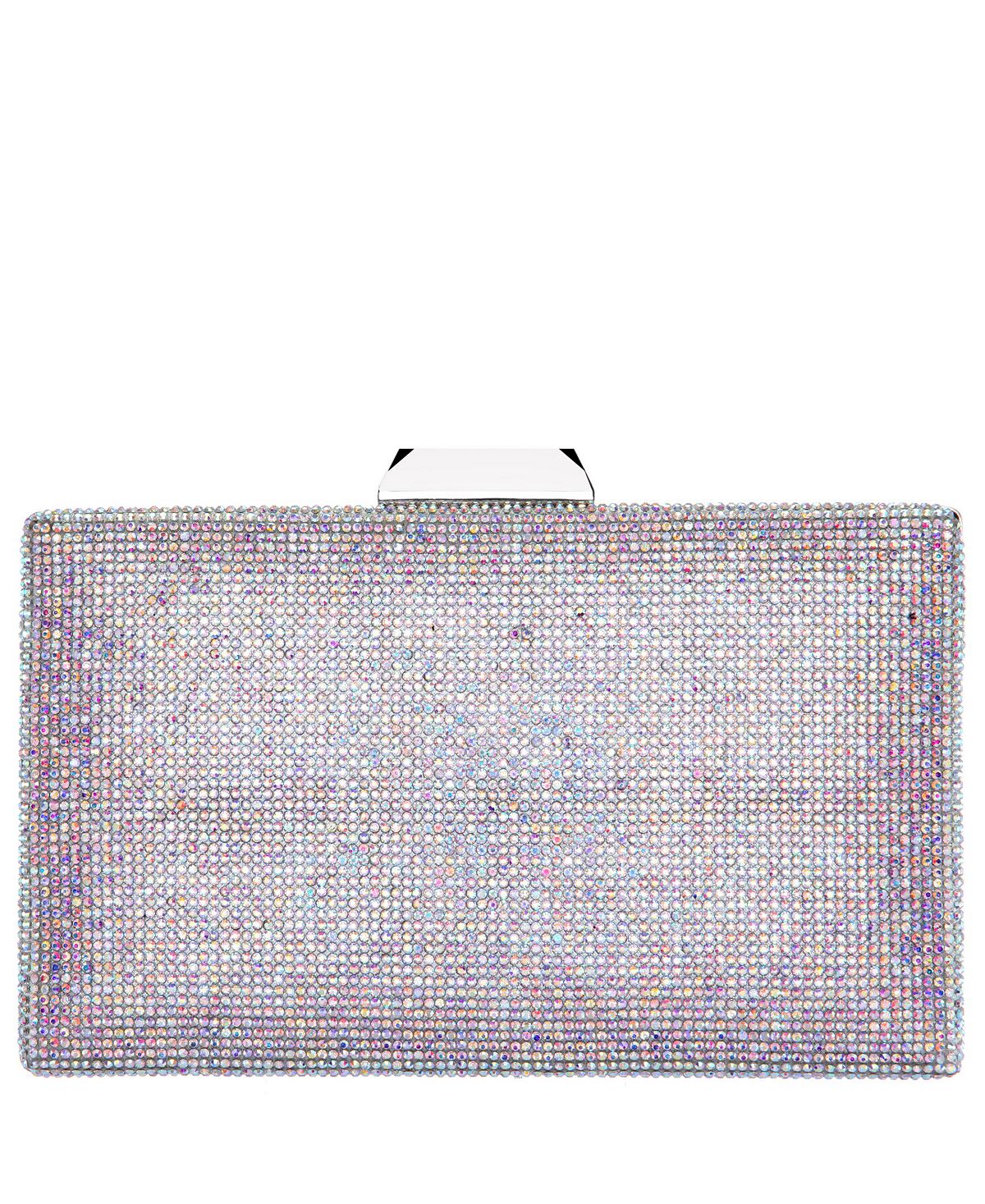 Women's crystal minaudiere Nina, white