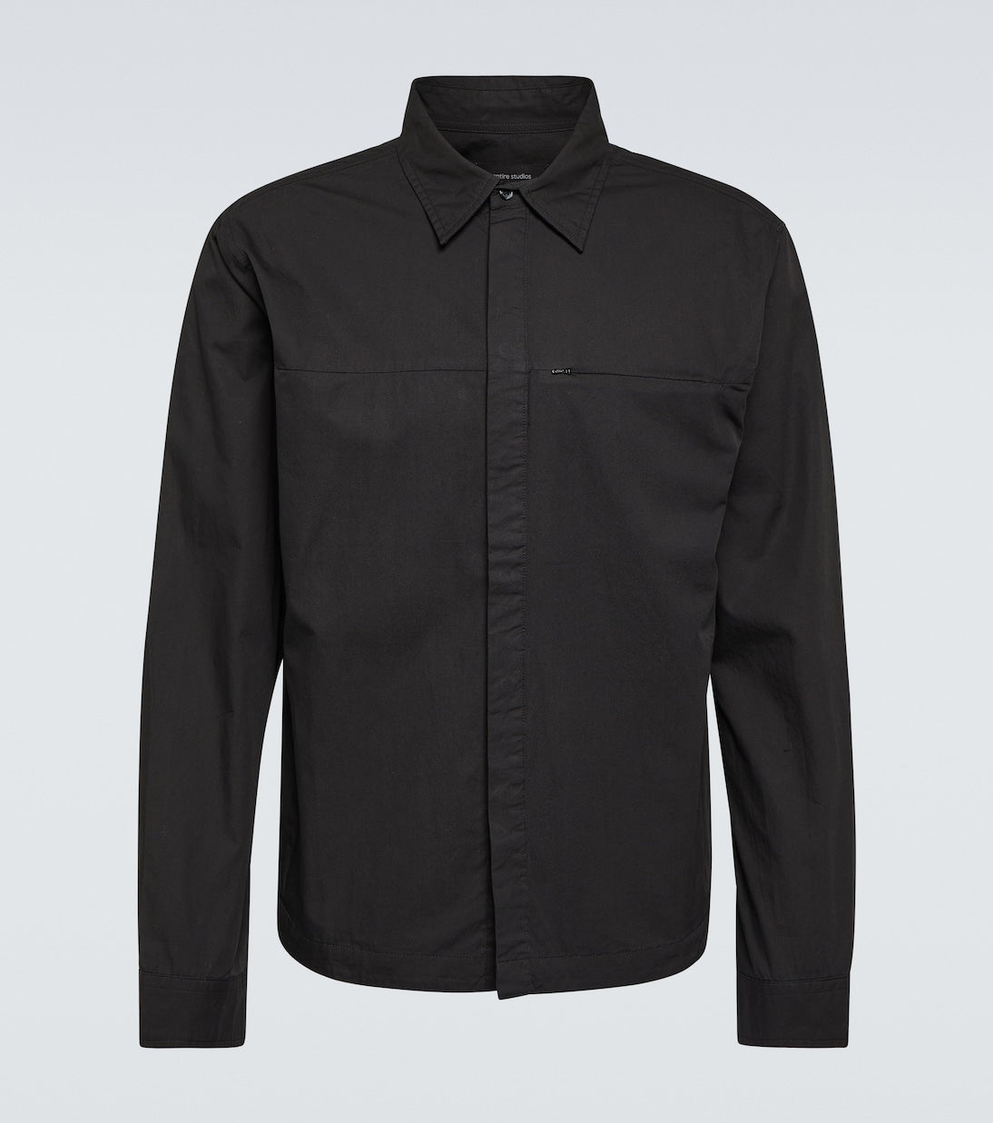 Entire Studios cotton shirt, black