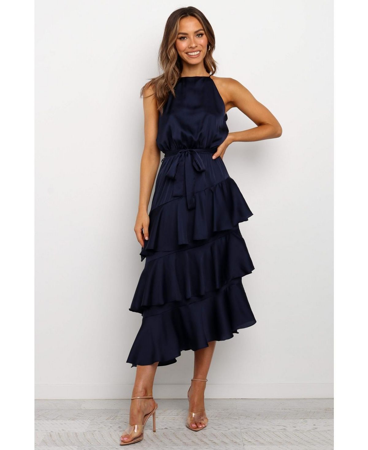 Women's Seychelles dress Petal and Pup, dark blue