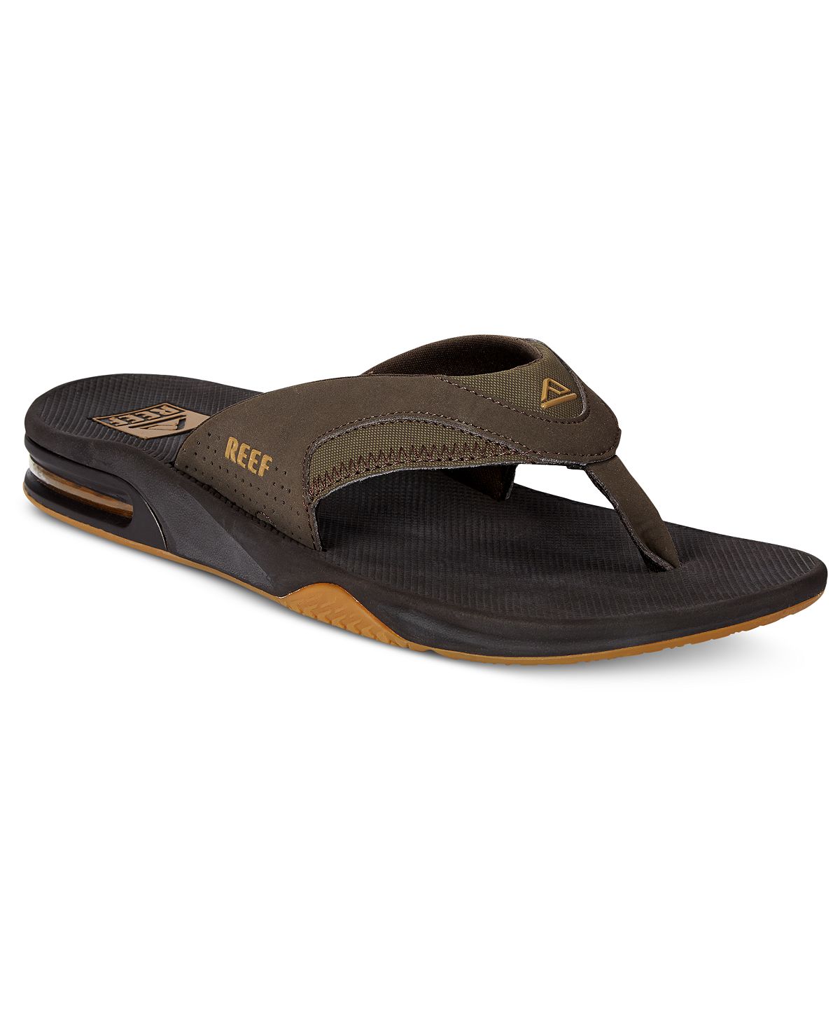 REEF Men's Fanning Sandals with Bottle Opener