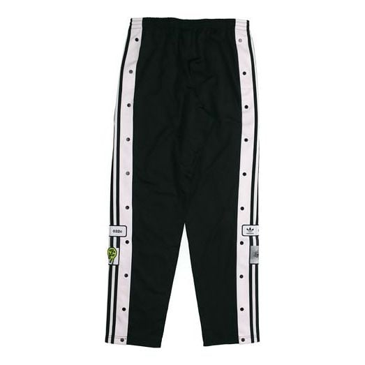 بنطلون رياضي adidas originals x 032C Crossover Adibreak Side Sports Casual Long Pants أسود، أسود