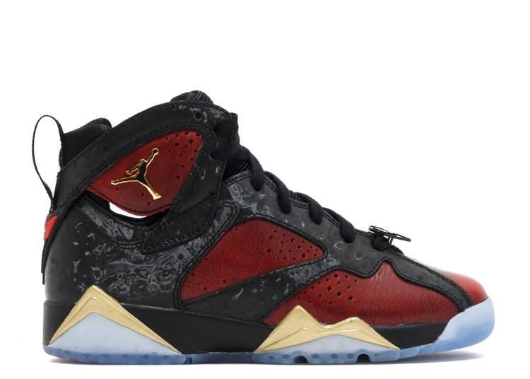 حذاء رياضي AIR JORDAN 7 RETRO GS 'DOERNBECHER'، أسود