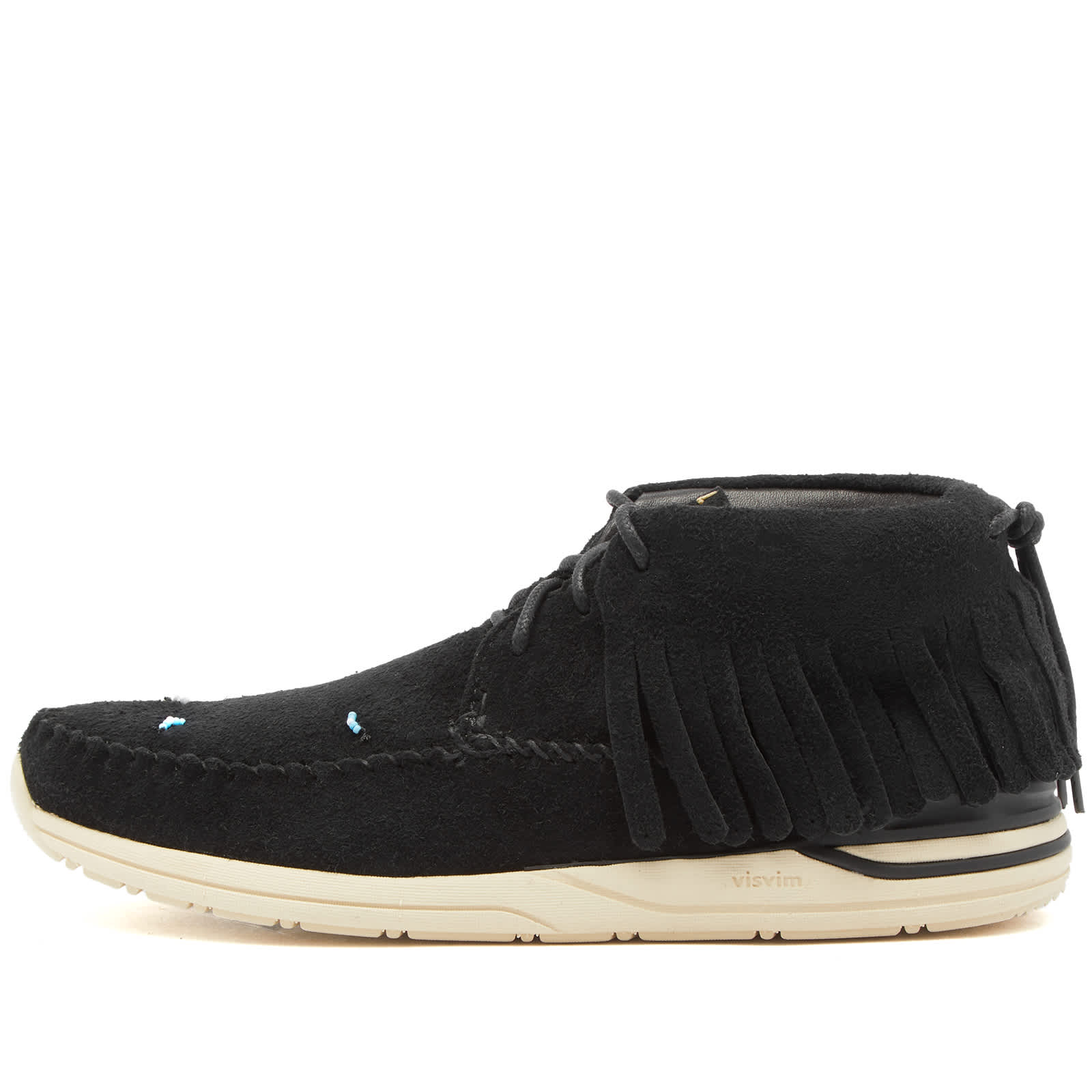 حذاء Visvim Fbt Shaman Folk باللون الأسود