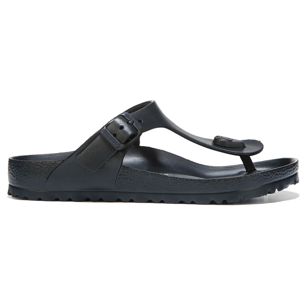 صندل نسائي من Gizeh Essentials Birkenstock بنعل داخلي، أسود