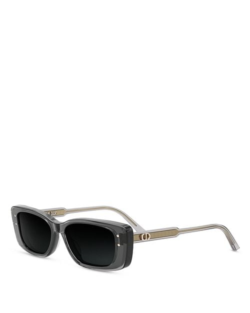 DiorHighlight S2I Rectangular Sunglasses, 53 mm DIOR, Gray