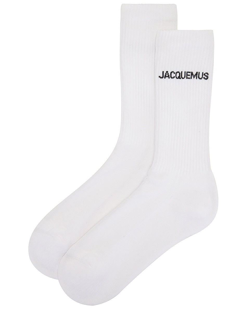 Jacquemus Les Chaussettes Jacquemus socks, white