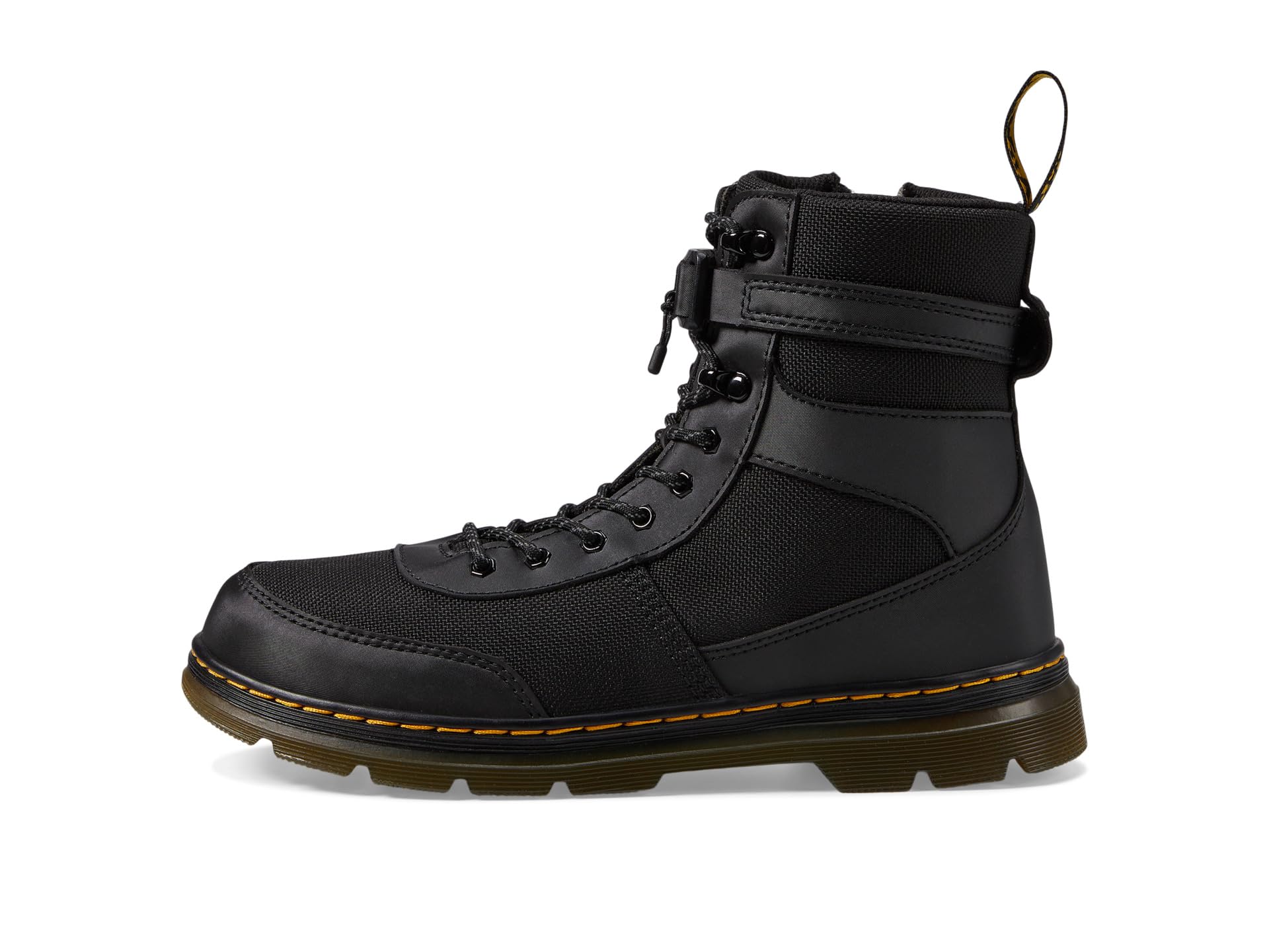 حذاء Dr. Martens Kids' Collection Combs Tech (Big Kid)، باللون الأسود