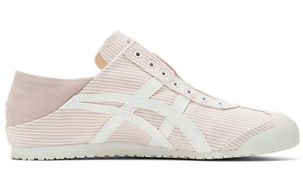 حذاء Onitsuka Tiger MEXICO 66 Paraty "Watershed Rose White"، باللون الوردي