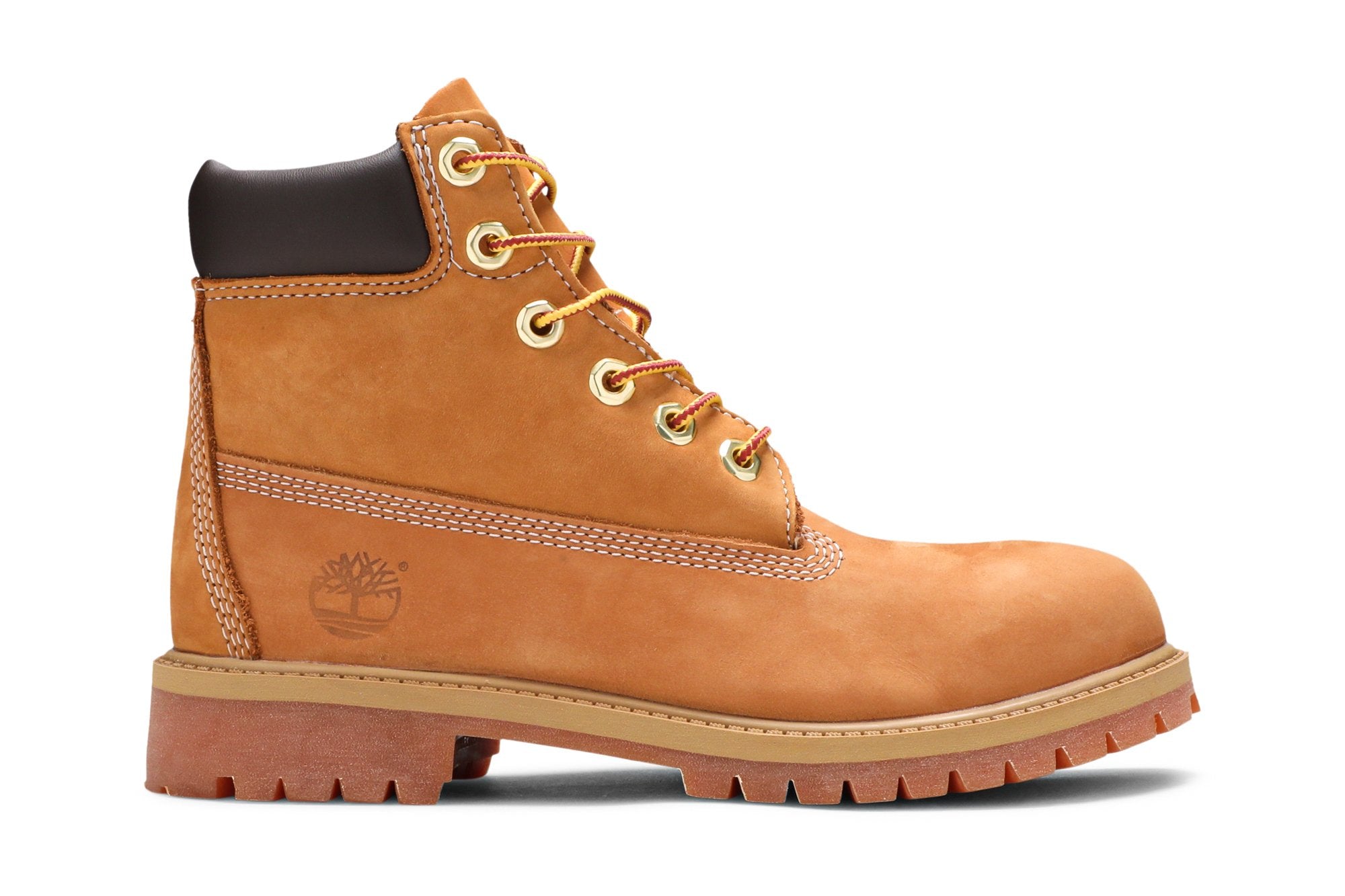 حذاء كلاسيكي جونيور مقاس 6 بوصات من Timberland، بني