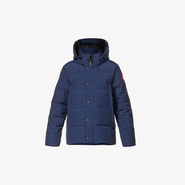 Wyndham Canada Goose Insulated Parka with Hood, Atlantic Navy