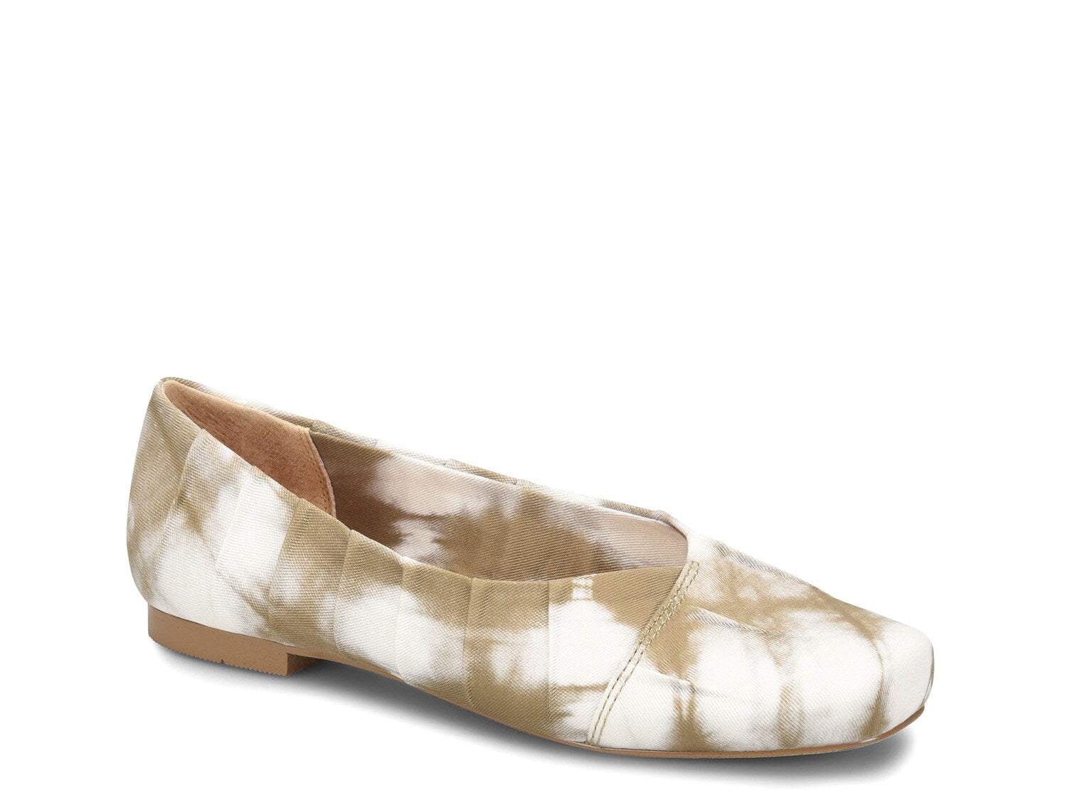 Palmer Korks ballet flats, khaki/white tie-dye