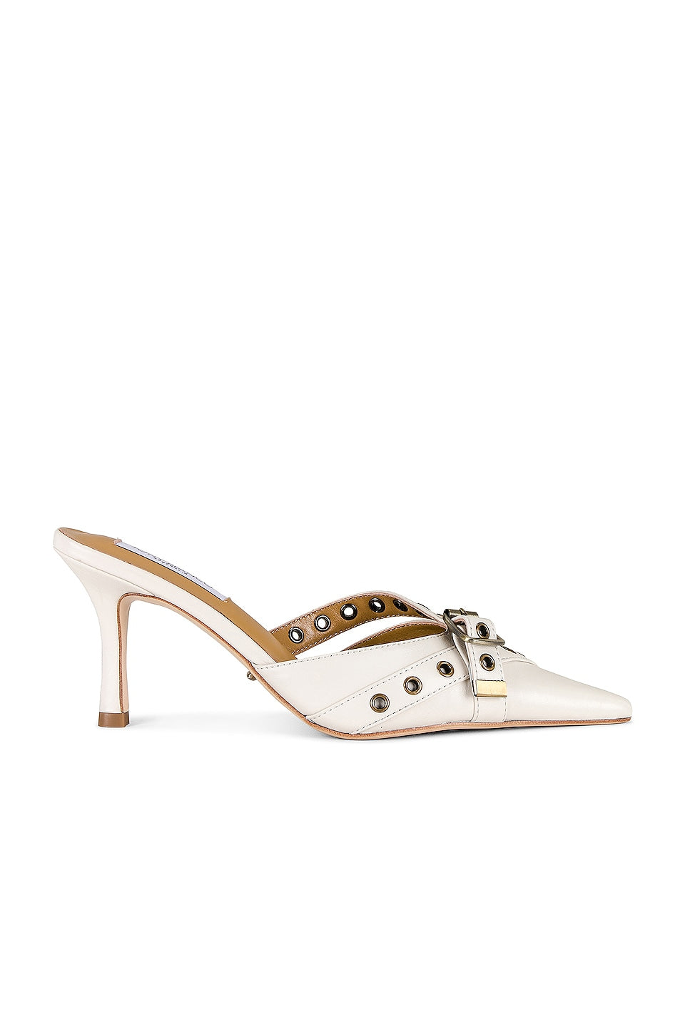 Tony Bianco Savoir mules in Bone Venice