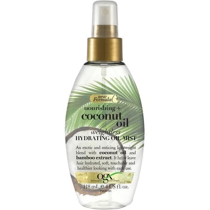 Moisturizing spray with coconut oil Nourish 118 ml for hair, Ogx