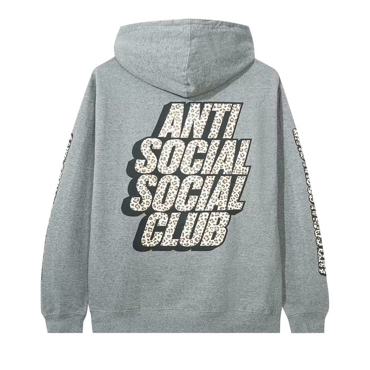 Anti Social Social Club Kitten 'Grey' Hoodie, gray