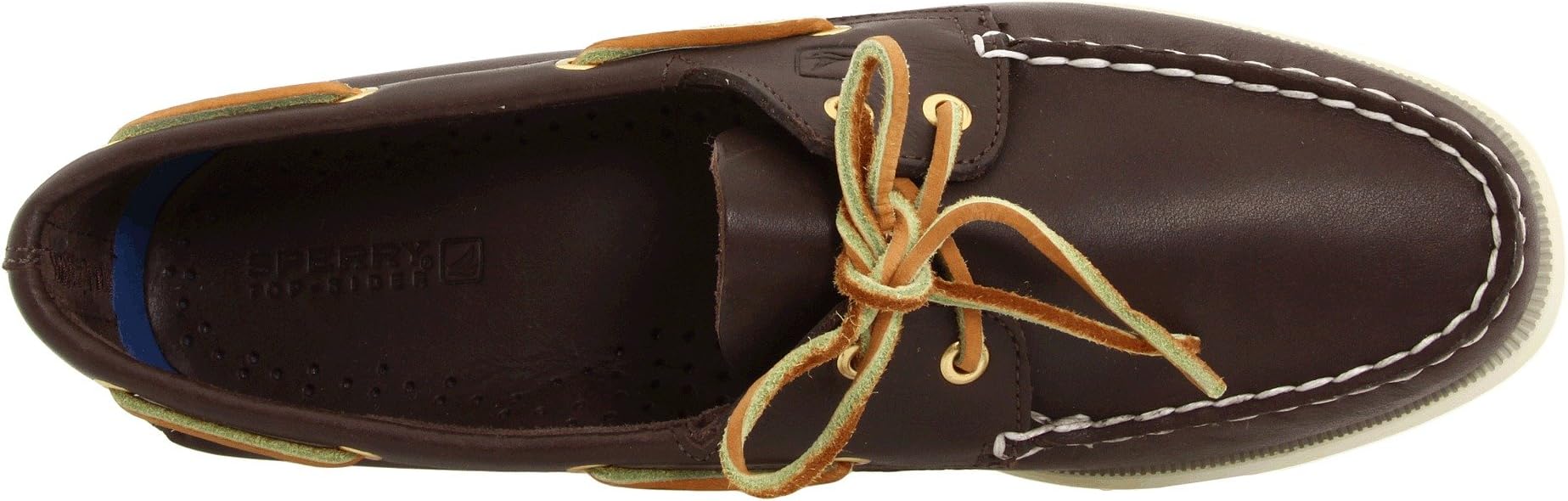 حذاء قارب أصلي A/O 2 Eye Sperry، بني