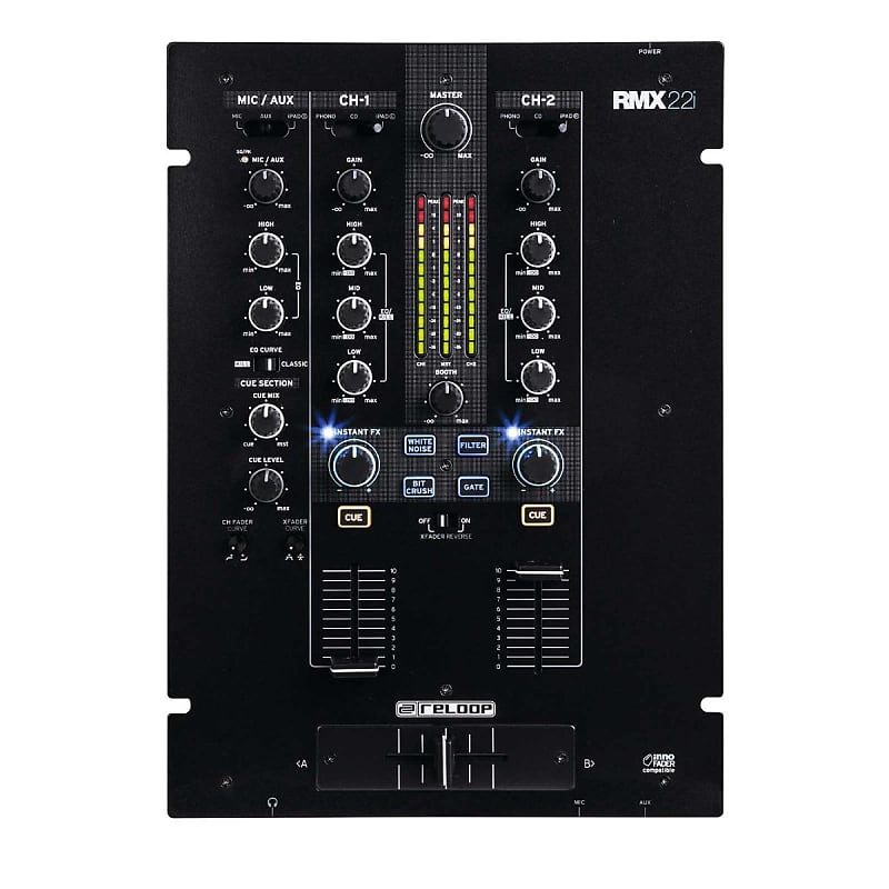 Reloop RMX-22i خلاط MIDI ثنائي القناة