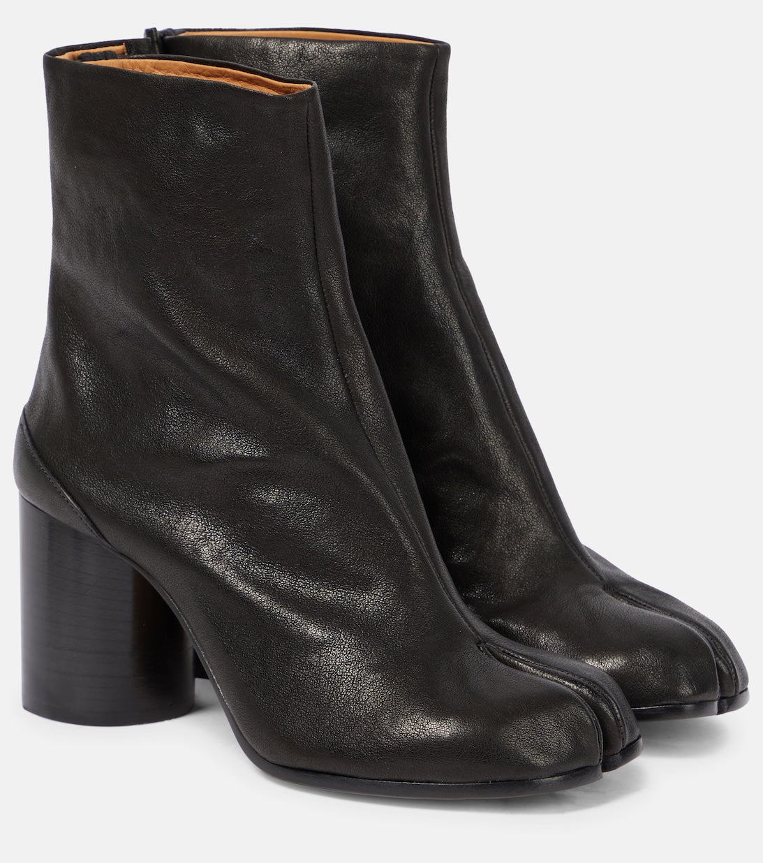 Tabi ankle boots in Maison Margiela leather, black