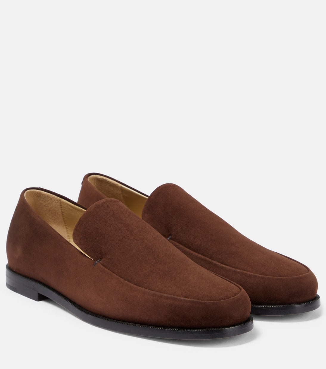 Alessio Khaite suede loafers, brown