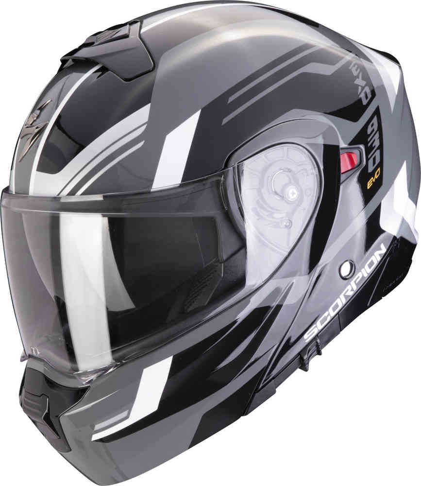 EXO 930 Evo Sikon Scorpion Helmet, grey/black/white