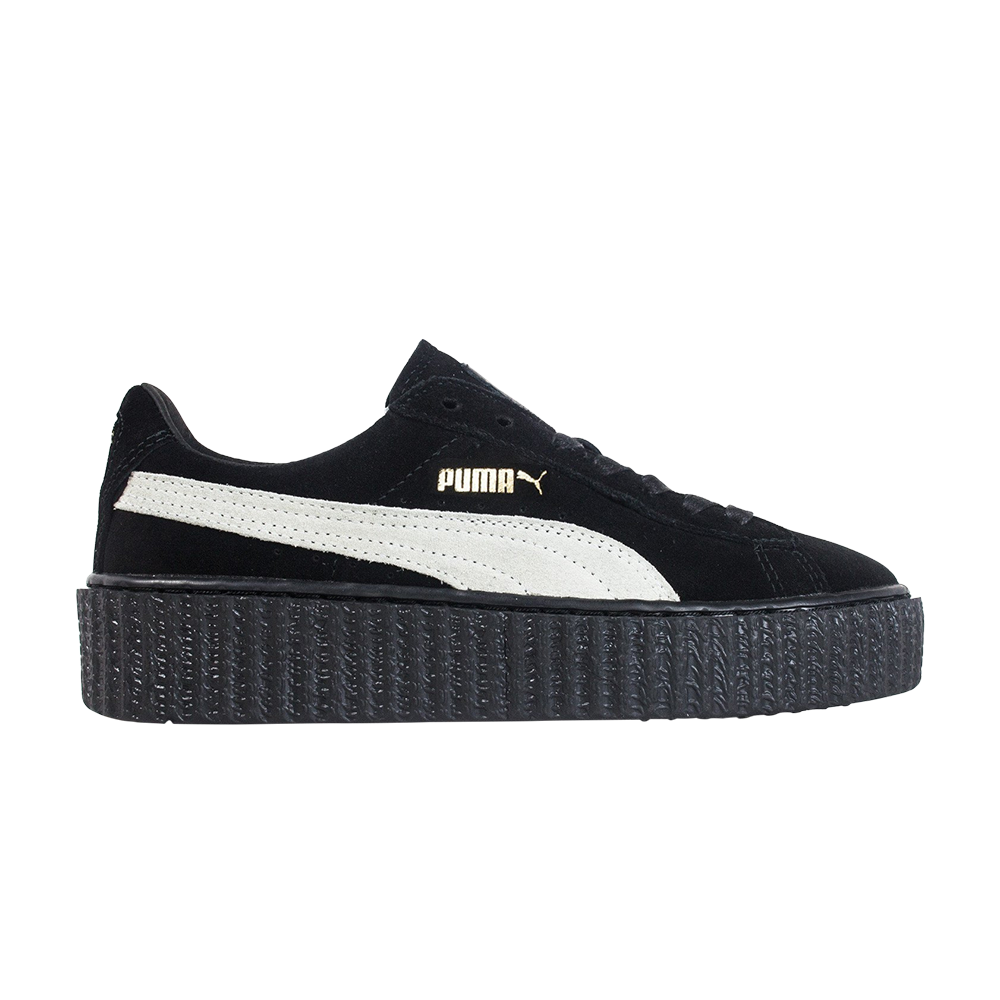 حذاء رياضي Fenty x Suede Creepers Puma باللون الأسود