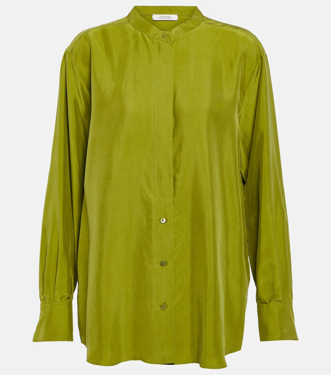 Heritage Ease Silk Blouse DOROTHEE SCHUMACHER, green