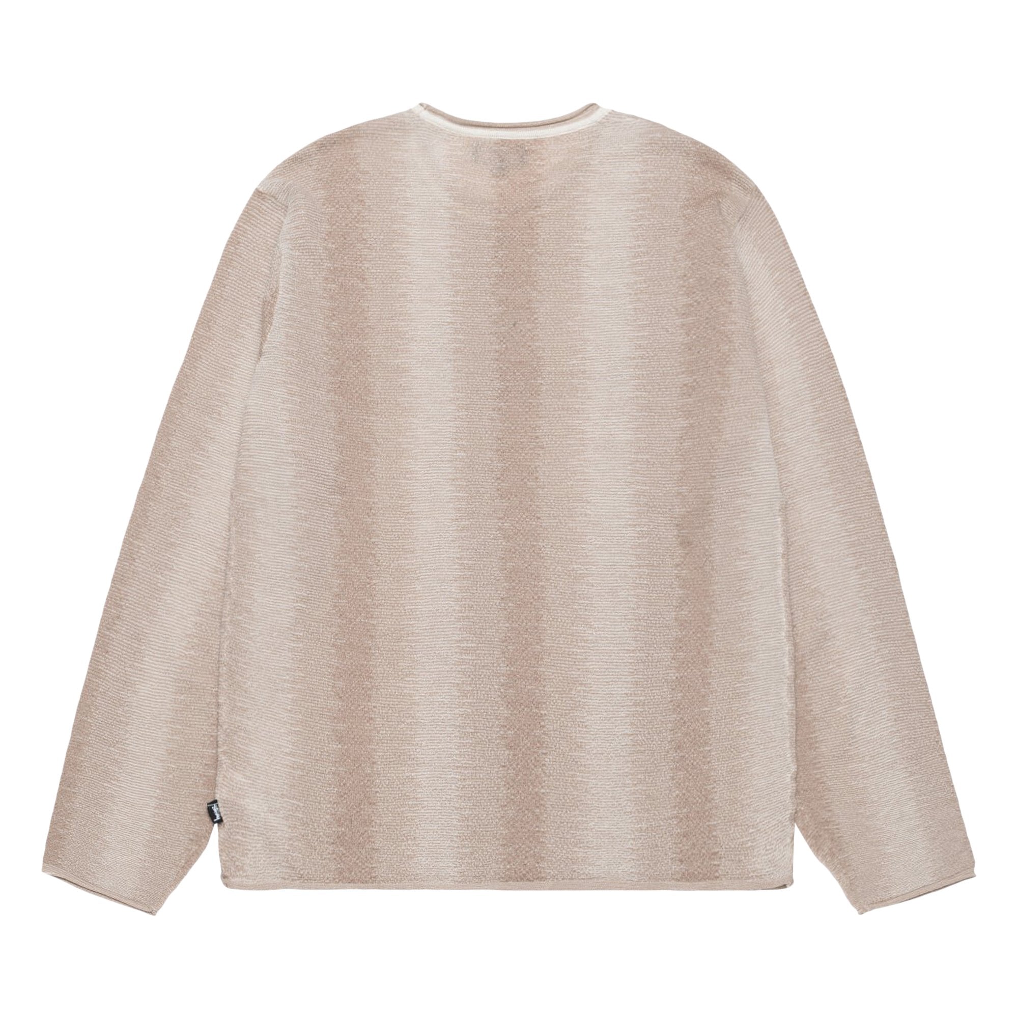 Stussy Shadow Striped Sweater, Natural