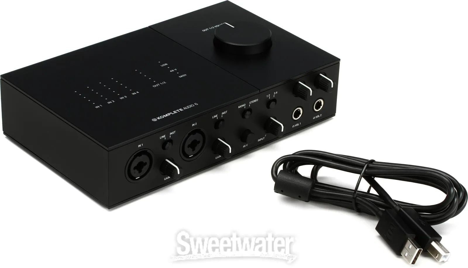 واجهة الصوت USB Komplete Audio 6 Mk2 من Native Instruments