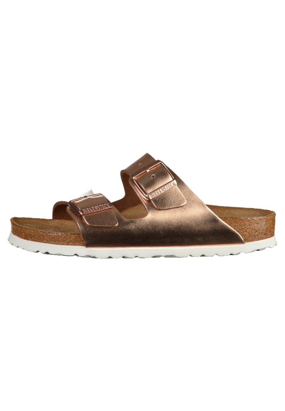 Birkenstock Arizona mules, rose gold