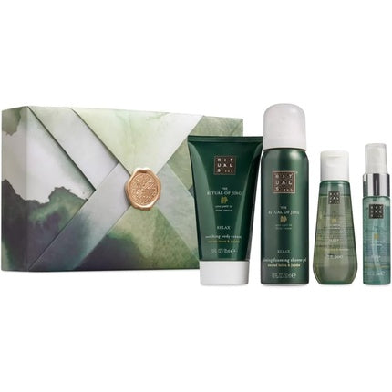 Gift set RITUALS The Ritual of Jing S - 4 products for home and skin care enriched with lotus flower and marmalade – Bath Gift Box