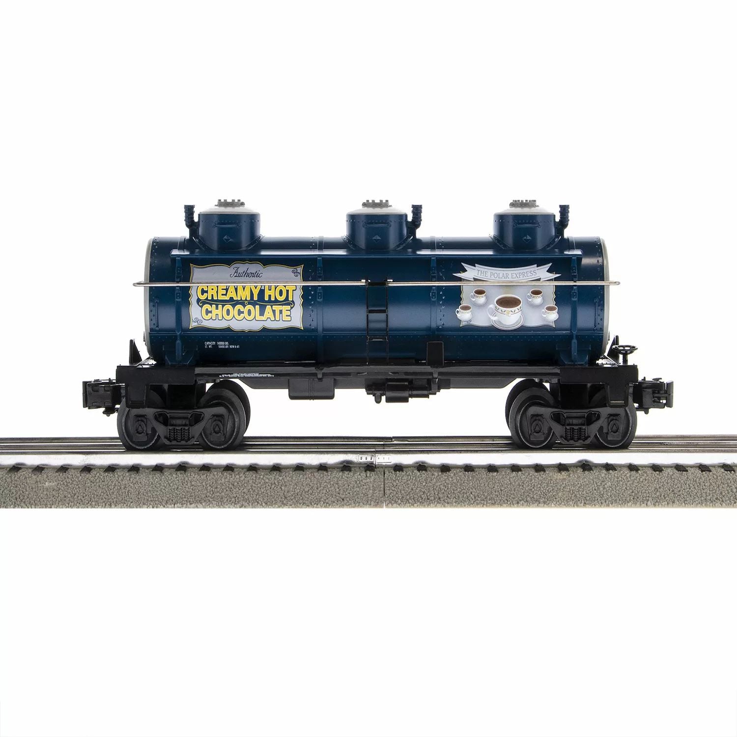 مجموعة قطار الشحن الكهربائي Lionel Polar Express O Gauge المزودة بتقنية البلوتوث 5.0 Lionel