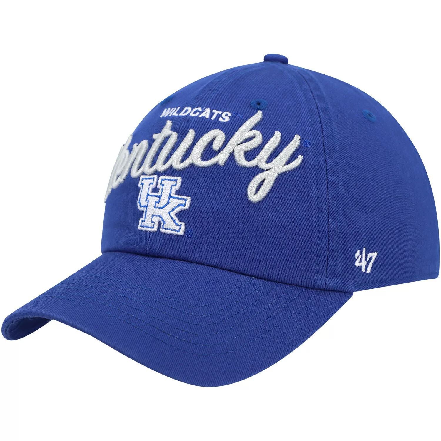 قبعة نسائية قابلة للتعديل من Royal Kentucky Wildcats Phoebe Clean Up '47