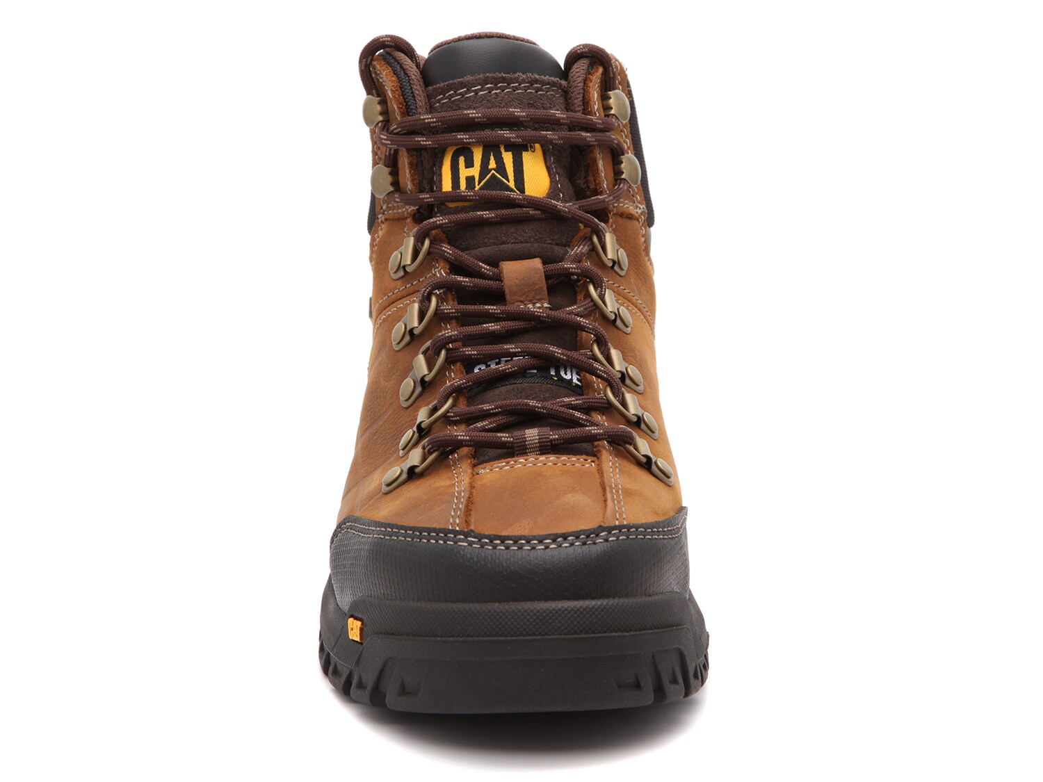 Caterpillar Threshold waterproof boots, dark brown