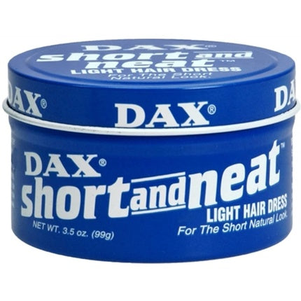 Short and Neat Lightweight Hair Dress, 3.5 oz, Dax